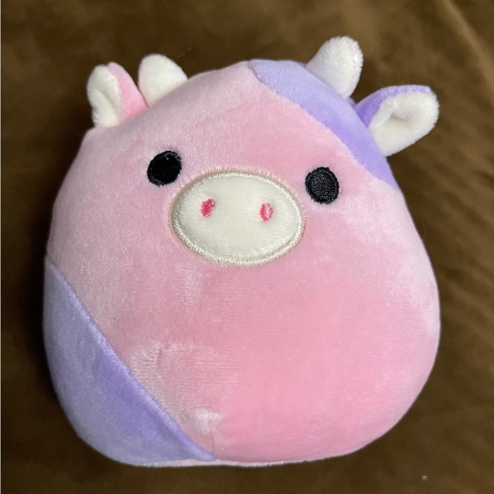 Brand New Squishmallow Patty the Cow 5”